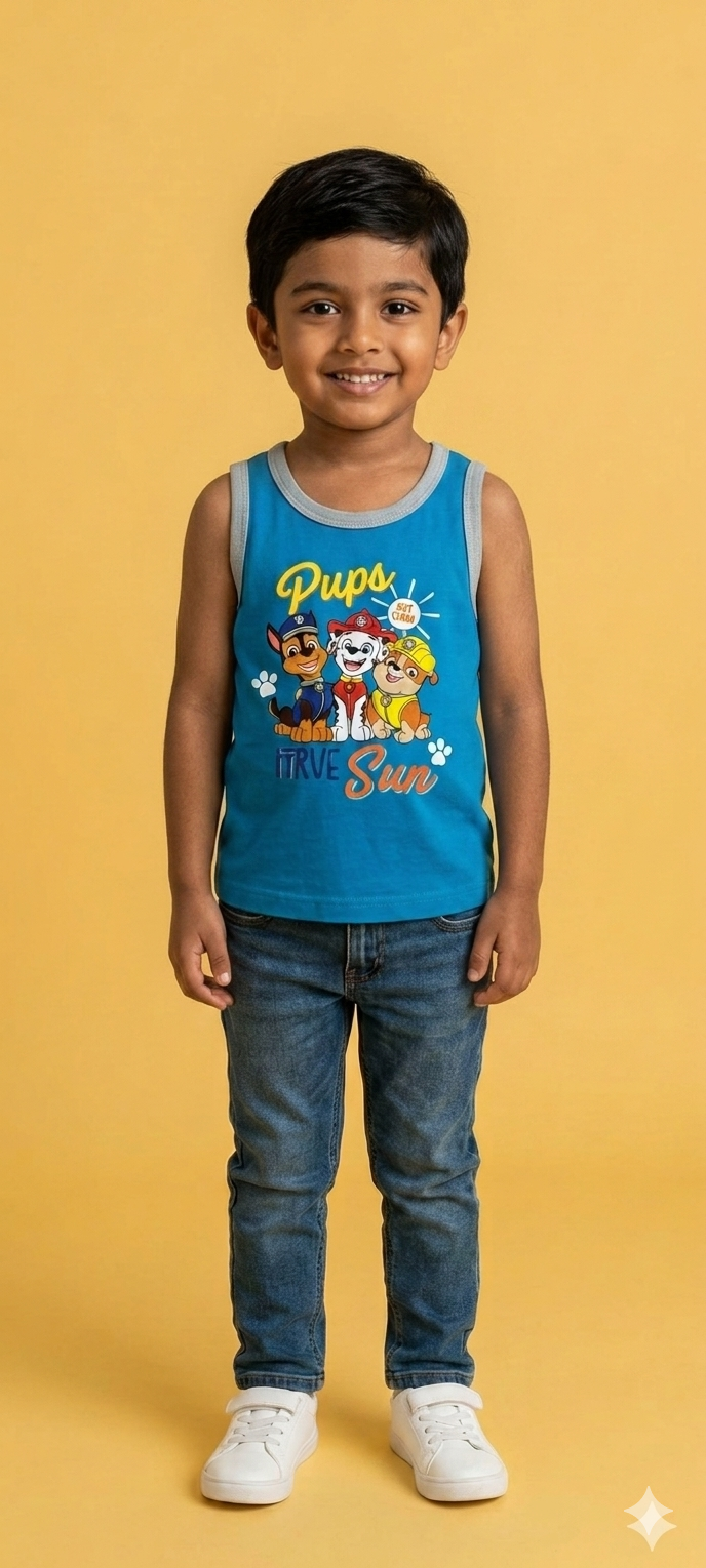 Boys Sleeveless Tshirt