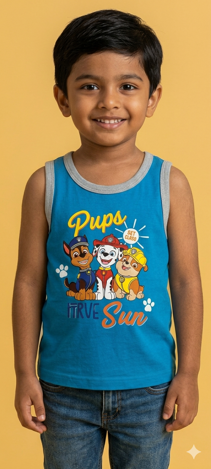 Boys Sleeveless Tshirt