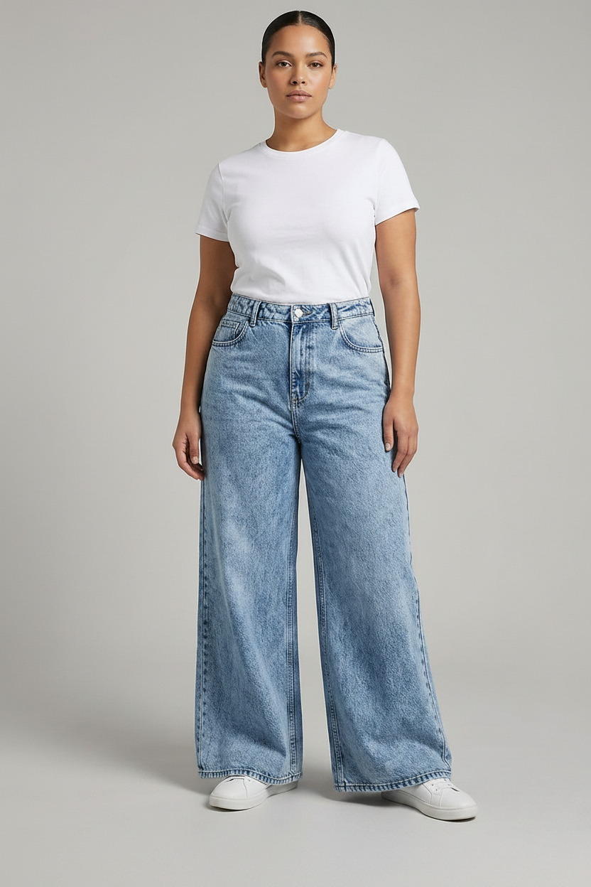 Women Blue Colour Jeans