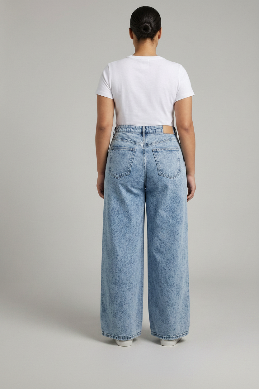 Women Blue Colour Jeans