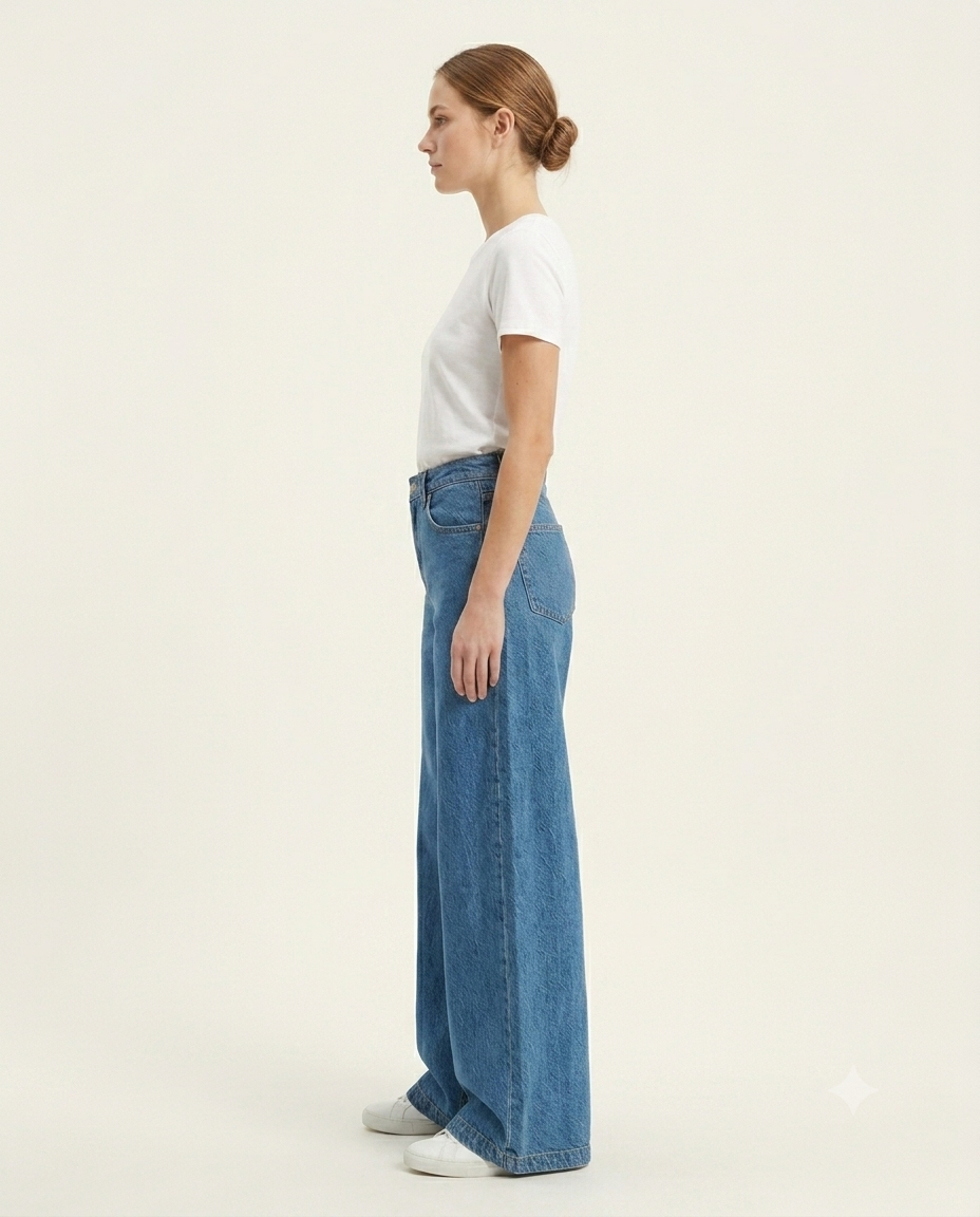 Women Blue Colour Jeans