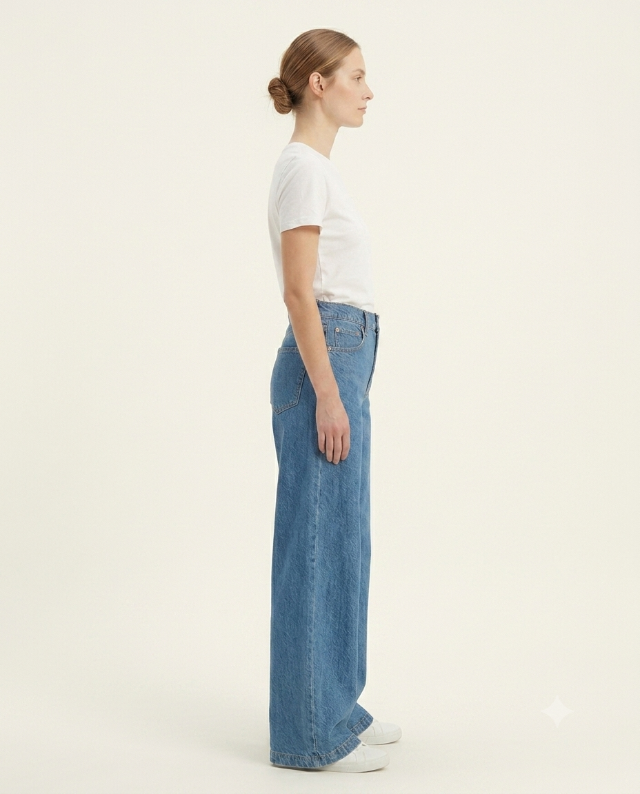 Women Blue Colour Jeans
