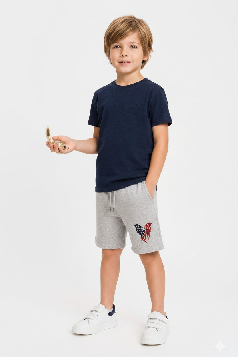 Boys French Terry Knit Shorts