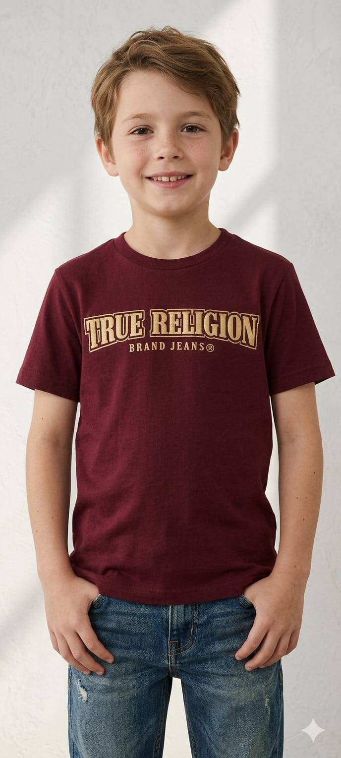 Boys Maroon T-shirt
