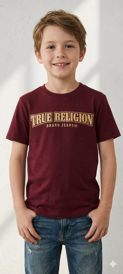 Boys Maroon T-shirt