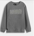 Boys Interlock Grey Pullover