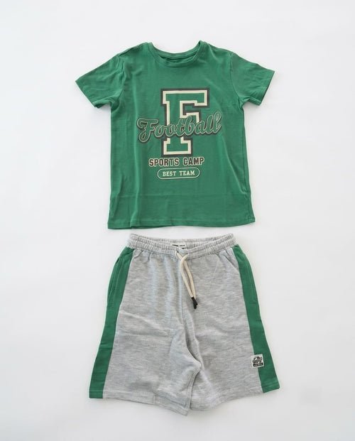 Boys Football Sports Camp Co-ord Set