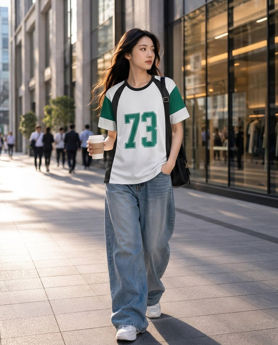 Oversized Spider Mesh T-shirt