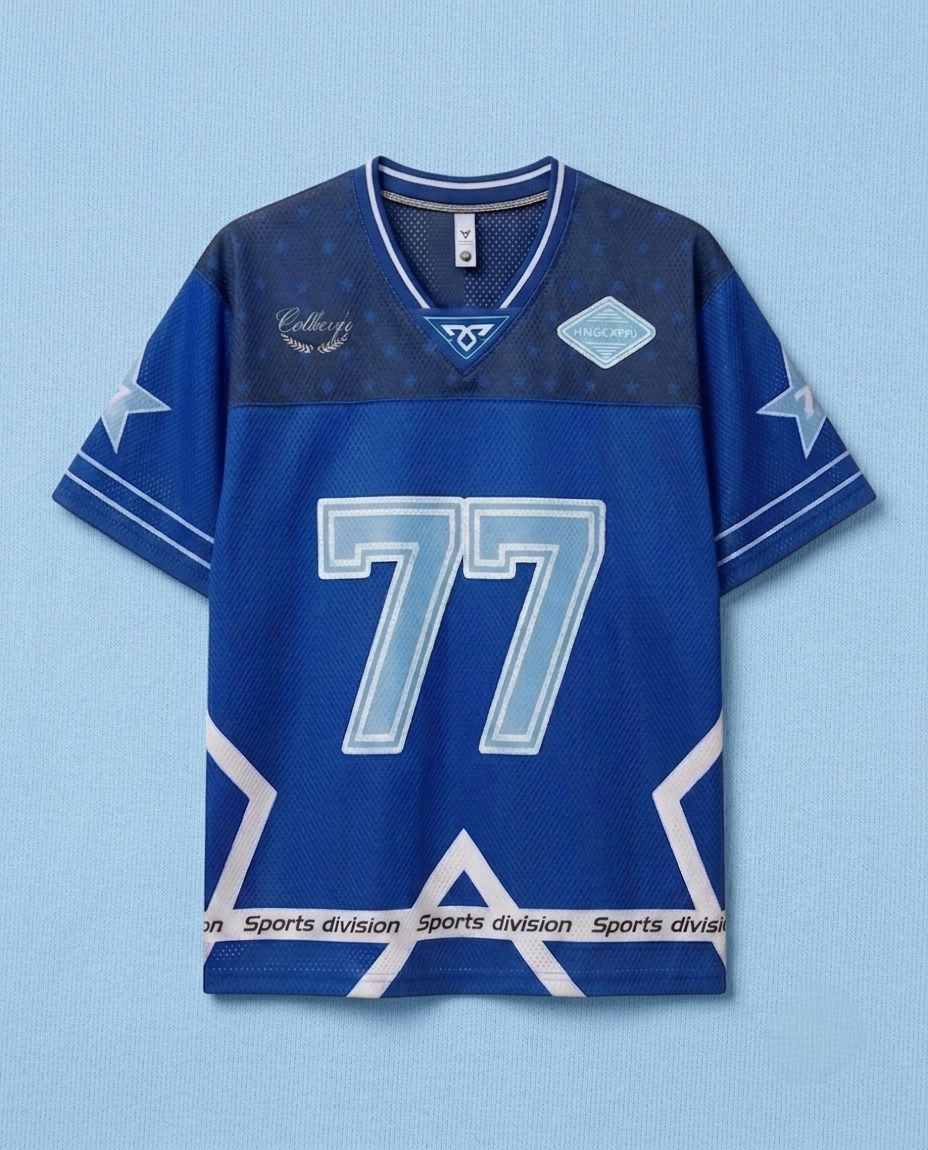 Oversized Mesh Jersey