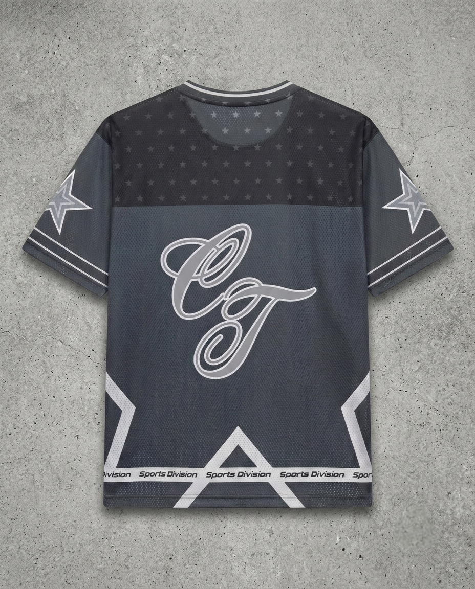 Oversized Mesh Jersey