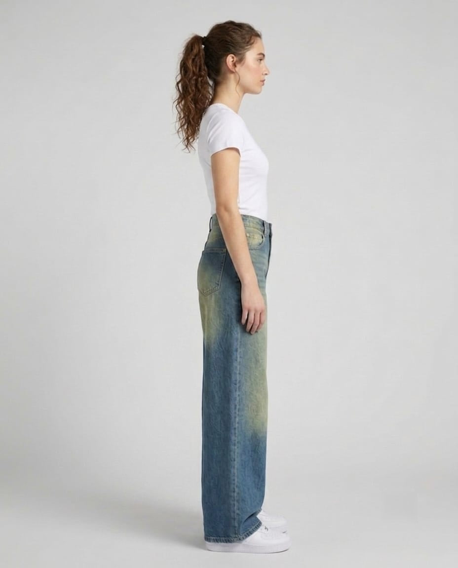 Women Medium Blue Colour Jeans