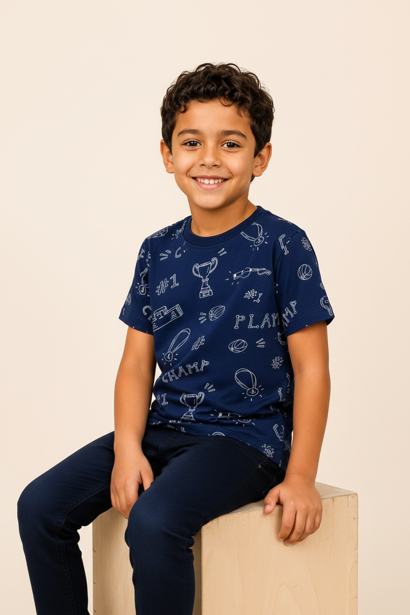 Boys Cotton T-Shirt