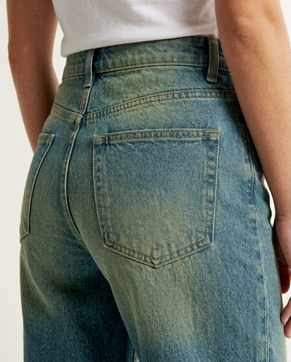 Women Medium Blue Colour Jeans