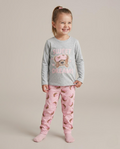 Girls Printed Pyjama Set
