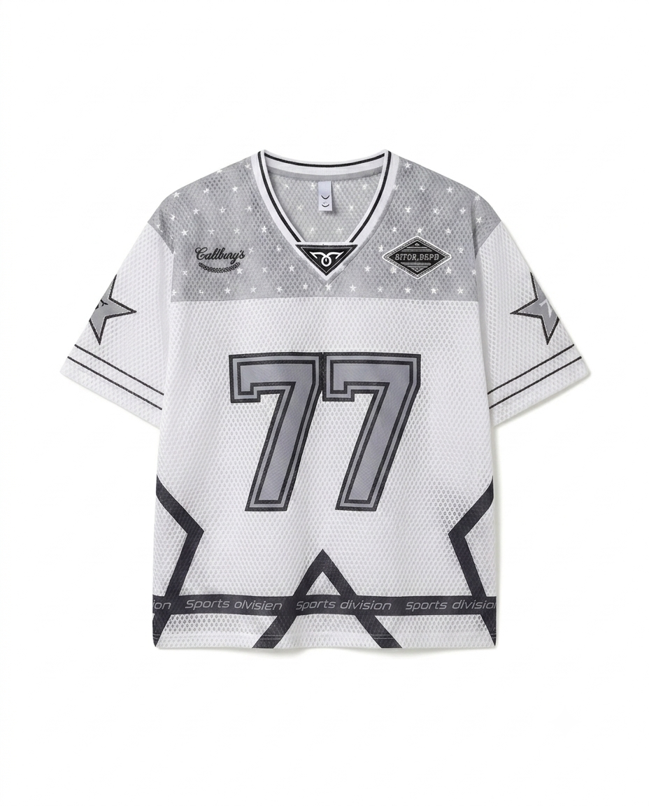 Oversized Mesh Jersey