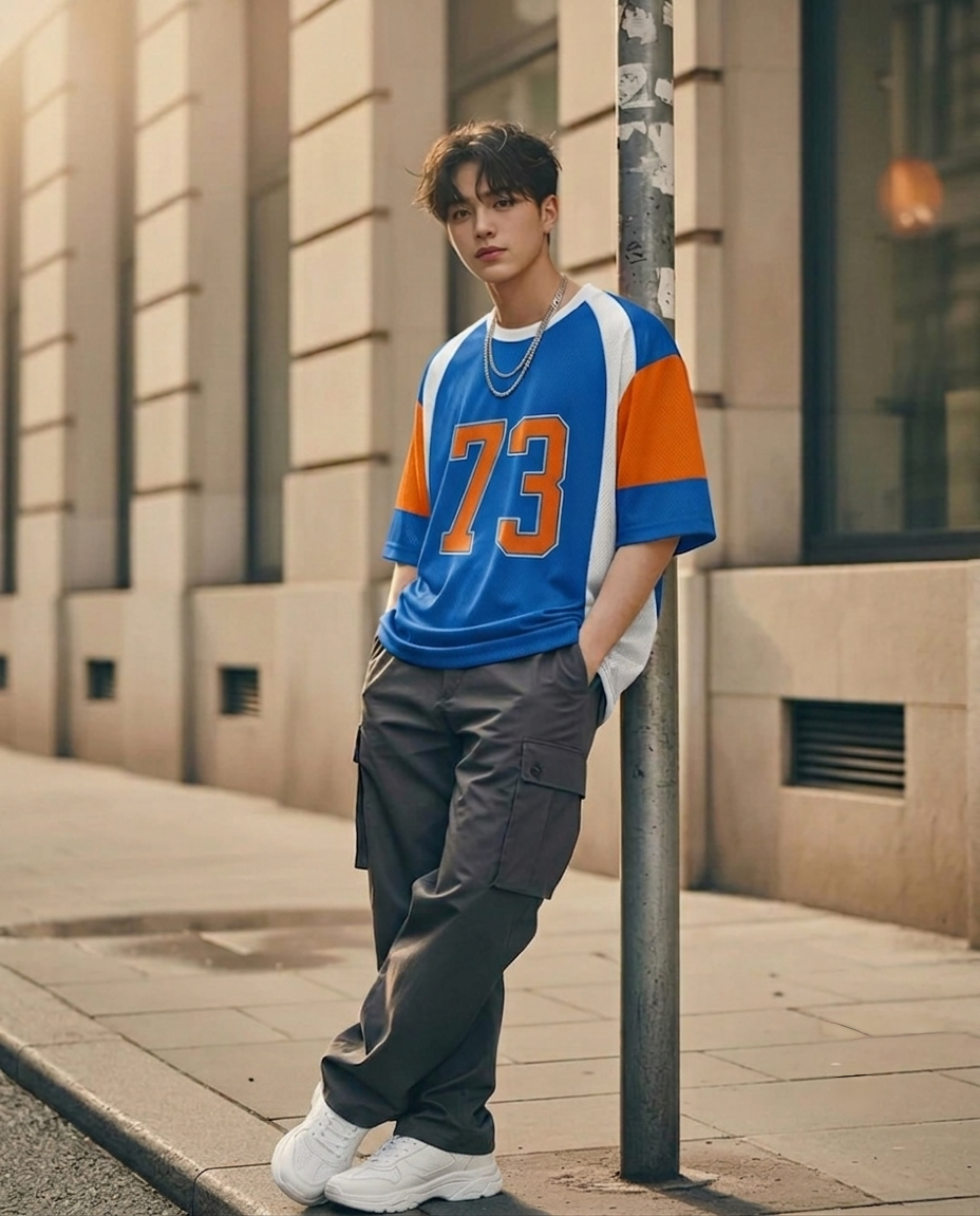 Oversized Spider Mesh T-Shirt