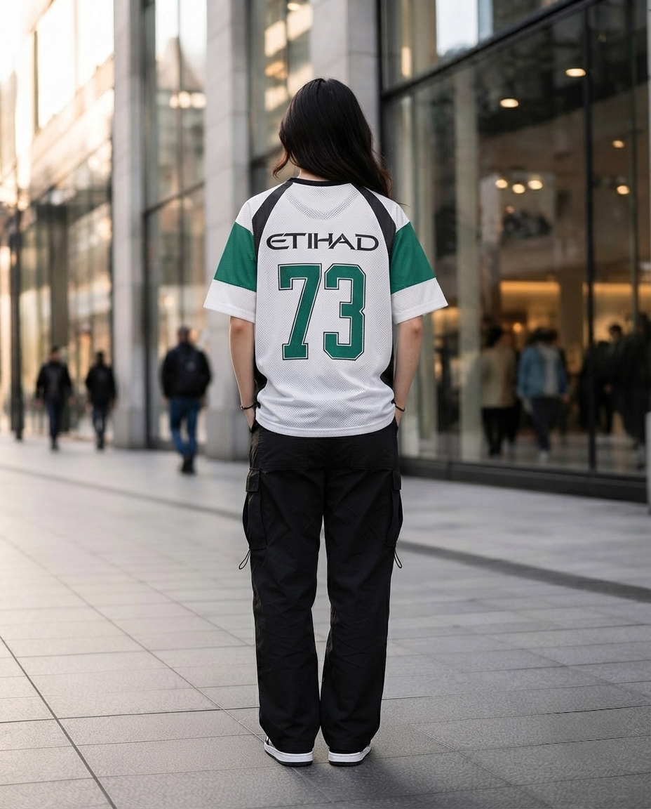Oversized Spider Mesh T-shirt