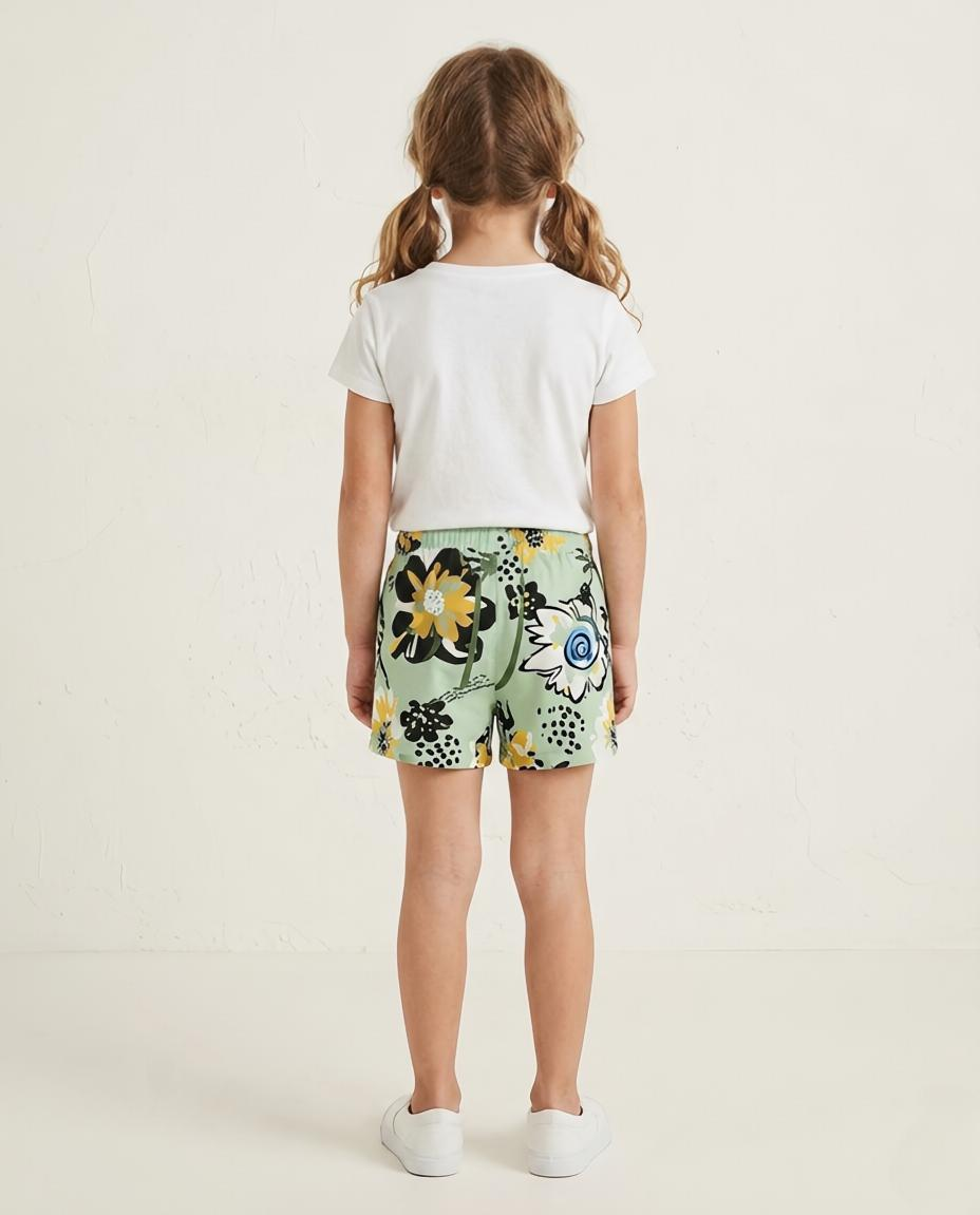Girls Stretch Knit Shorts