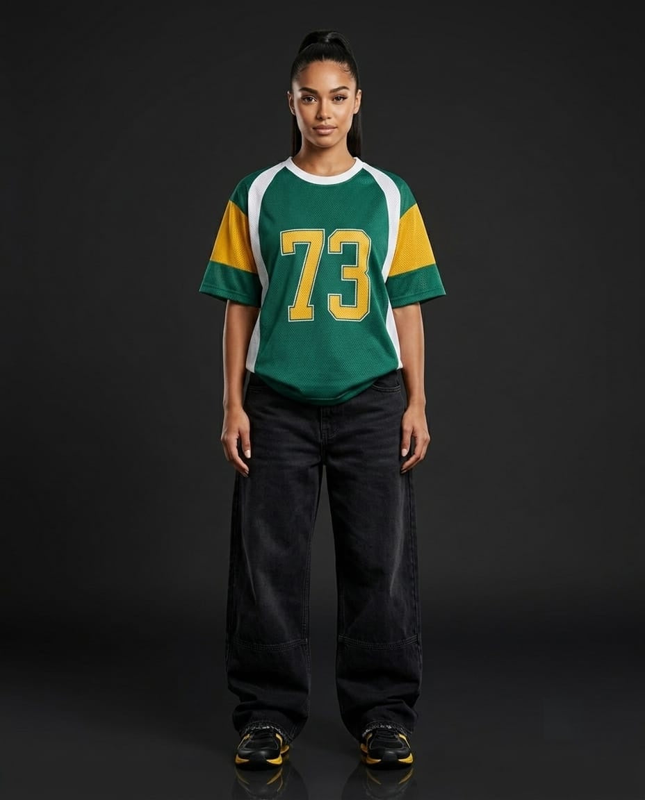 Oversized Spider Mesh T-Shirt