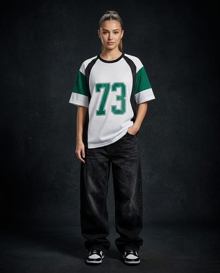 Oversized Spider Mesh T-shirt