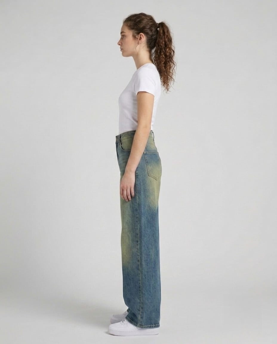 Women Medium Blue Colour Jeans