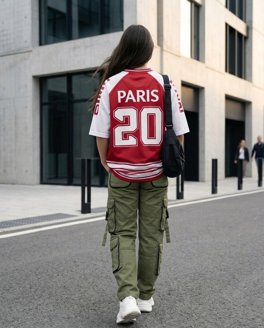 Oversized Spider Mesh T-Shirt