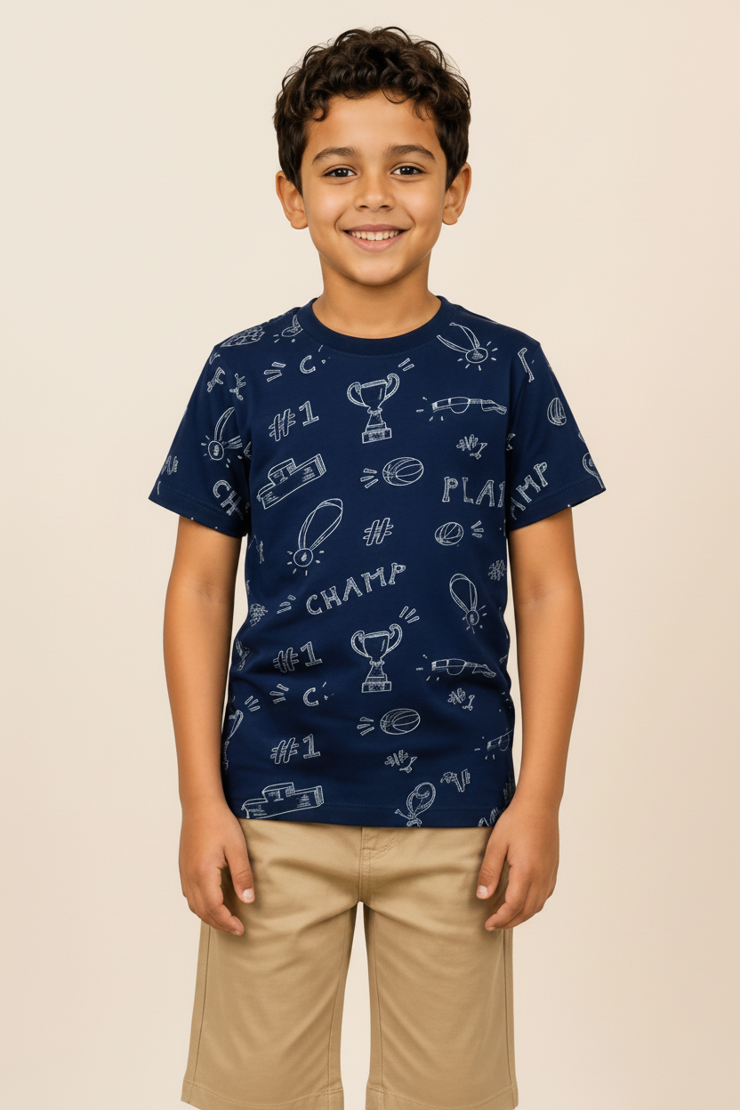Boys Cotton T-Shirt