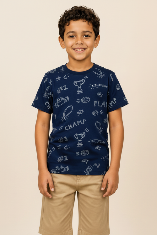 Boys Cotton T-Shirt