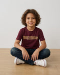 Boys Maroon T-shirt