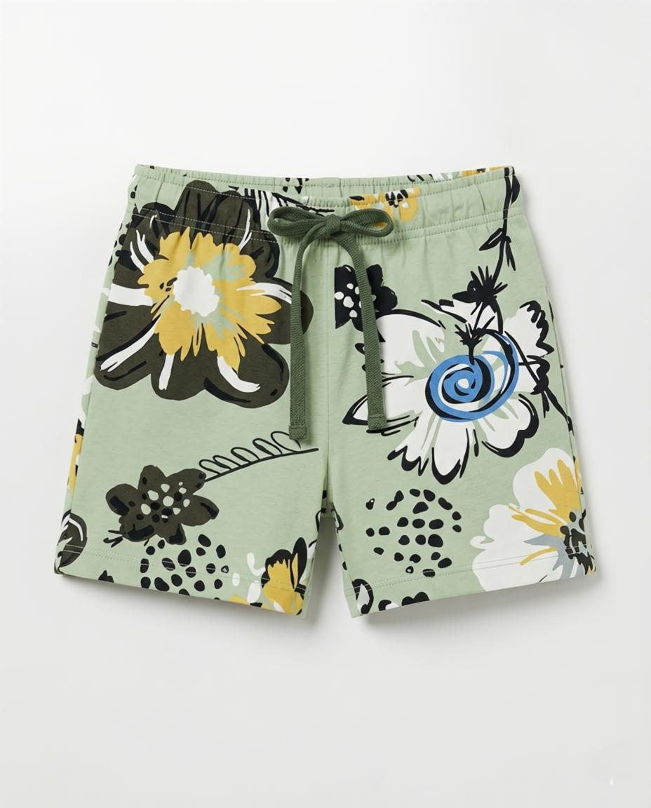 Girls Stretch Knit Shorts