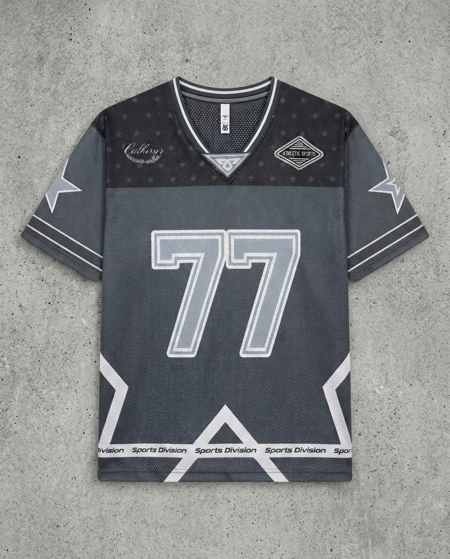 Oversized Mesh Jersey