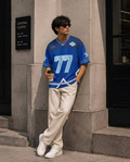 Oversized Mesh Jersey