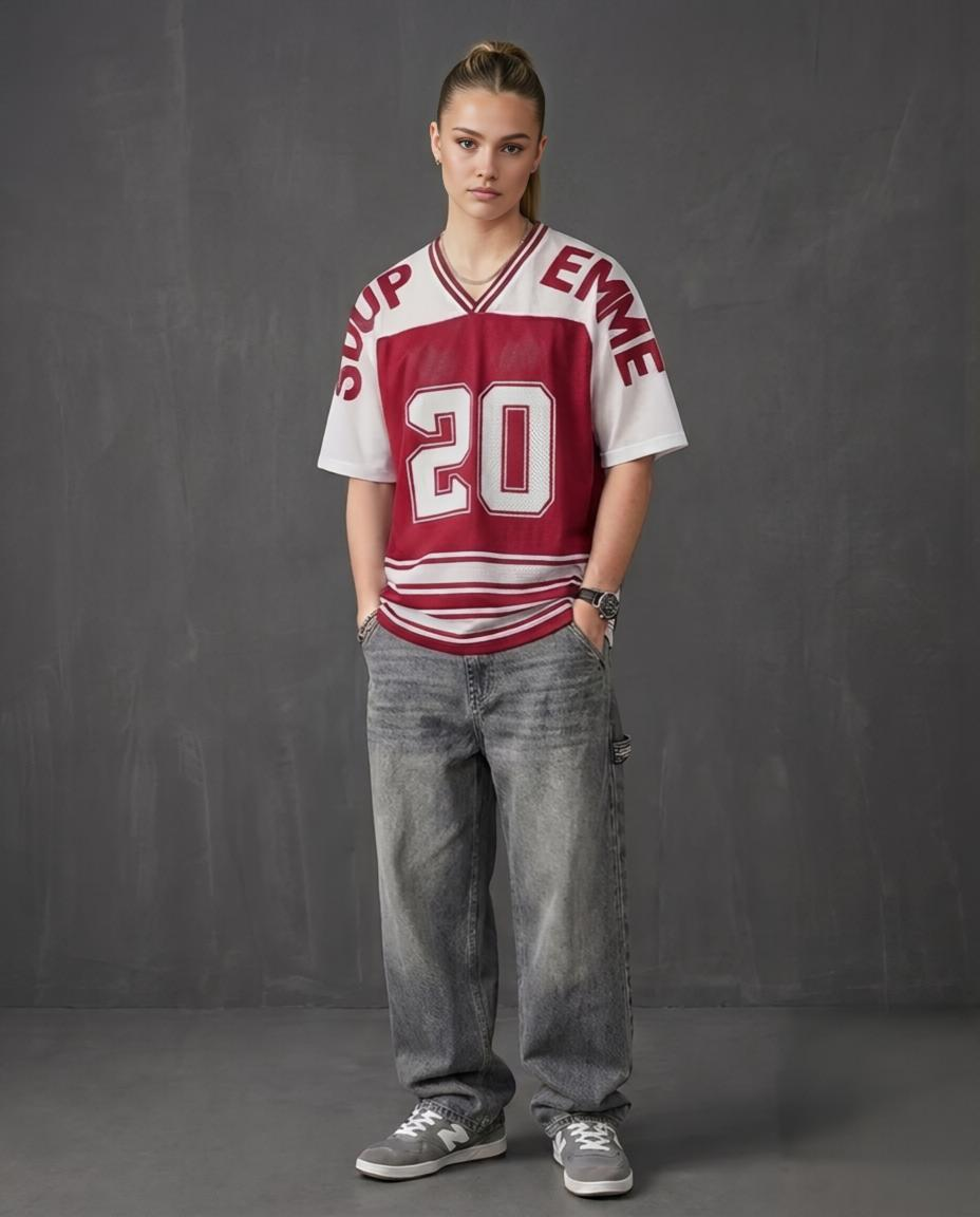 Oversized Spider Mesh T-Shirt