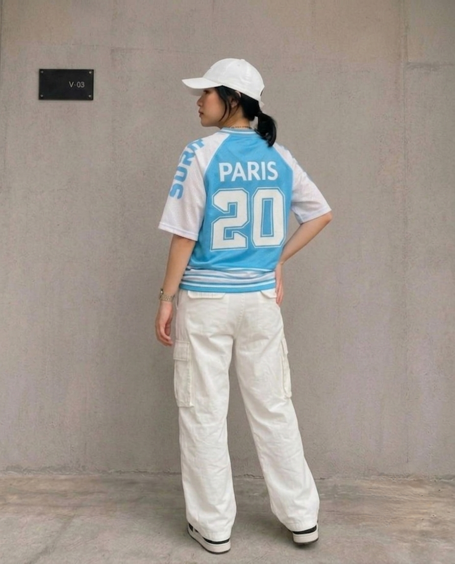 Oversized Spider Mesh T-Shirt