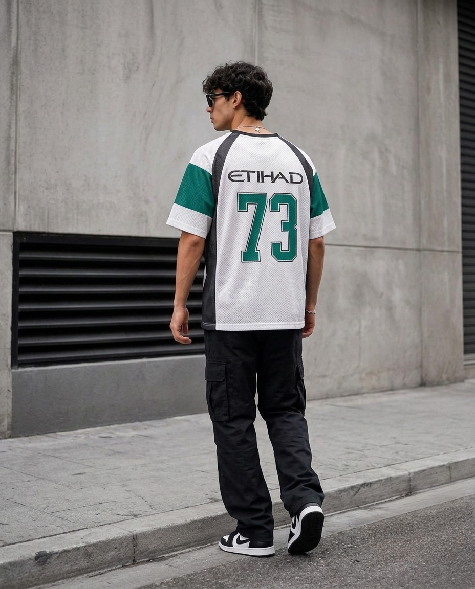 Oversized Spider Mesh T-Shirt